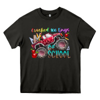 Asphalt crushed 100 days of school Heavy Core Tee - RacoonDesign