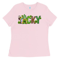 Bubblegum Pink Love horseshoe St. Patrick's Day Ladies Tee - Neo Western