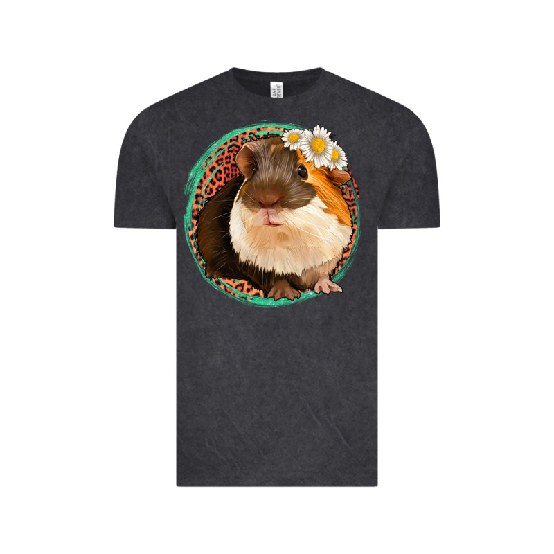 Floral Leopard Guinea Pigs Vintage Tee by Jasminsmagicworld | Teevron