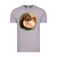 Vintage Zinc floral leopard guinea pigs Vintage Tee - Jasminsmagicworld