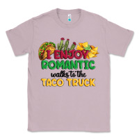 Lilac i enjoy romantic walks to the taco truck Classic Tee - MaliasSmallBusiness
