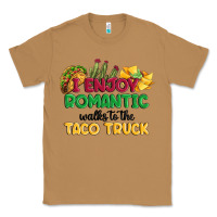 Toasted Coconut i enjoy romantic walks to the taco truck Classic Tee - MaliasSmallBusiness