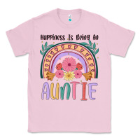 Bubblegum Pink happiness is being an auntie Classic Tee - JahusDesignShop