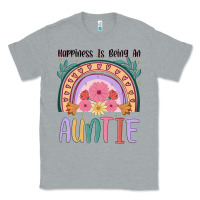 Heather Grey happiness is being an auntie Classic Tee - JahusDesignShop
