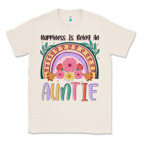 Natural happiness is being an auntie Classic Tee - JahusDesignShop