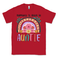 Red happiness is being an auntie Classic Tee - JahusDesignShop