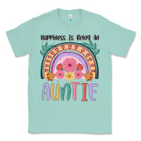 Seafoam happiness is being an auntie Classic Tee - JahusDesignShop