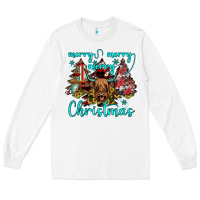 White merry christmas Long Sleeve Tee - JahusDesignShop