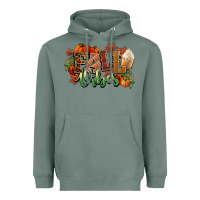 Sage Fall vibes pumpkins Heavyweight Hoodie - NancyCooperArtShop