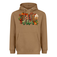 Toasted Coconut Fall vibes pumpkins Heavyweight Hoodie - NancyCooperArtShop