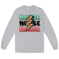 Moon Dust nurse leopard lightning bolt Long Sleeve Tee - MaliasSmallBusiness