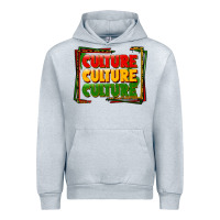 Heather Grey culture Urban Hoodie - FaDigitalArtStudio