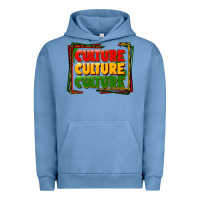 Pigment Pebble Blue culture Urban Hoodie - FaDigitalArtStudio