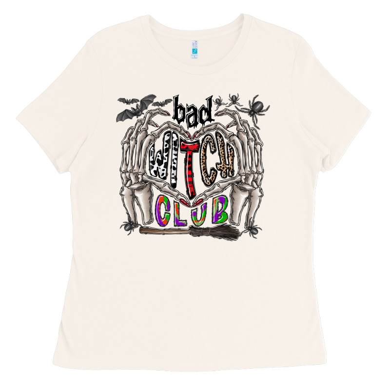 Bad Witch Club Ladies Tee by CowhideDigitalArt | Teevron