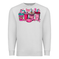 Dove Grey Cancer coffee cups Cancer Awareness Premium Sweatshirt - HowdyJamesFarm