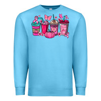 Cancer Coffee Cups Cancer Awareness Premium Sweatshirt | Teevron