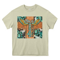 Mossy she is strong tumbler Heavy Core Tee - BarkalooDesign