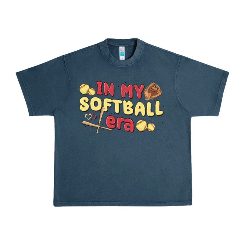 In My Softball Era Urban Heavy Tee by MaliasSmallBusiness | Teevron
