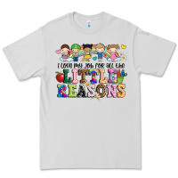 Dove Grey i love my job for all the little reasons Premium Tee - JahusDesignShop