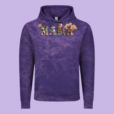 Western Floral Mama Vintage Hoodie Designed By Lillyallendesigns