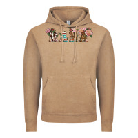 Vintage Coffee Western Floral Mama Vintage Hoodie - LillyAllenDesigns