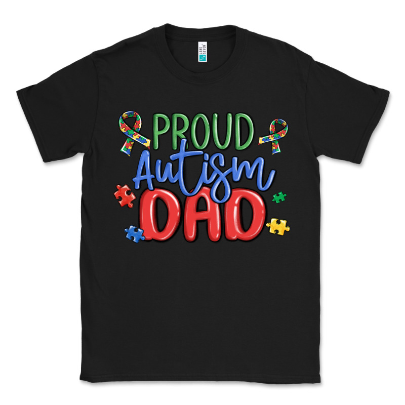 Proud Autism Dad Classic Tee by MaliasSmallBusiness | Teevron