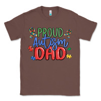 Chestnut proud autism dad Classic Tee - MaliasSmallBusiness
