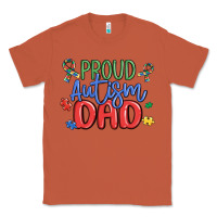 Copper proud autism dad Classic Tee - MaliasSmallBusiness
