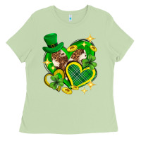 Matcha St. Patrick's Day lucky heart Ladies Tee - Neo Western