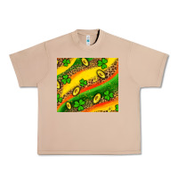 Burro st patricks coin and shamrock Urban Heavy Tee - AdoDesignShop