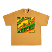 Peanut Butter st patricks coin and shamrock Urban Heavy Tee - AdoDesignShop