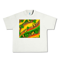 Pistachio st patricks coin and shamrock Urban Heavy Tee - AdoDesignShop