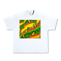 White st patricks coin and shamrock Urban Heavy Tee - AdoDesignShop