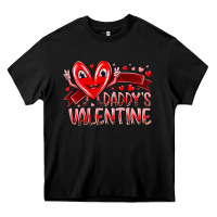 Black daddy is valentine Heavy Core Tee - RacoonDesign