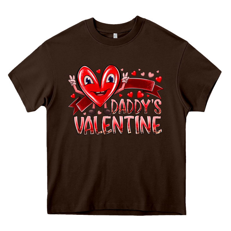 Daddy Is Valentine Heavy Core Tee by RacoonDesign | Teevron