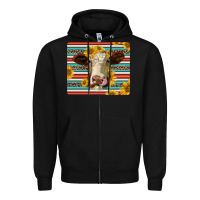 Black serape leopard hereford cattle mousepad Zipper Hoodie - Jasminsmagicworld