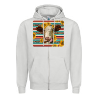 Dove Grey serape leopard hereford cattle mousepad Zipper Hoodie - Jasminsmagicworld