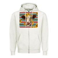 Oatmeal Heather serape leopard hereford cattle mousepad Zipper Hoodie - Jasminsmagicworld