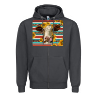 Smoke serape leopard hereford cattle mousepad Zipper Hoodie - Jasminsmagicworld