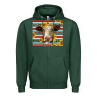Sports Green serape leopard hereford cattle mousepad Zipper Hoodie - Jasminsmagicworld