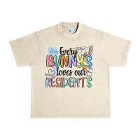 Sandshell every bunny loves our residents Urban Heavy Tee - MaliasSmallBusiness