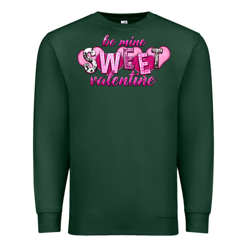 Be Mine Sweet Valentine's Day Premium Sweatshirt by HowdyJamesFarm | Teevron