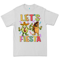 Dove Grey let's fiesta taco Premium Tee - JahusDesignShop