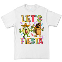 White let's fiesta taco Premium Tee - JahusDesignShop