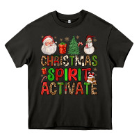 Asphalt christmas spirit activate Heavy Core Tee - FaDigitalArtStudio