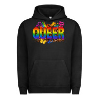Pigment Black queer Urban Hoodie - FaDigitalArtStudio