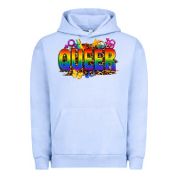 Pigment Grape Ice queer Urban Hoodie - FaDigitalArtStudio