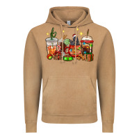 Christmas Coffee Cups With Labrador Vintage Hoodie | Teevron