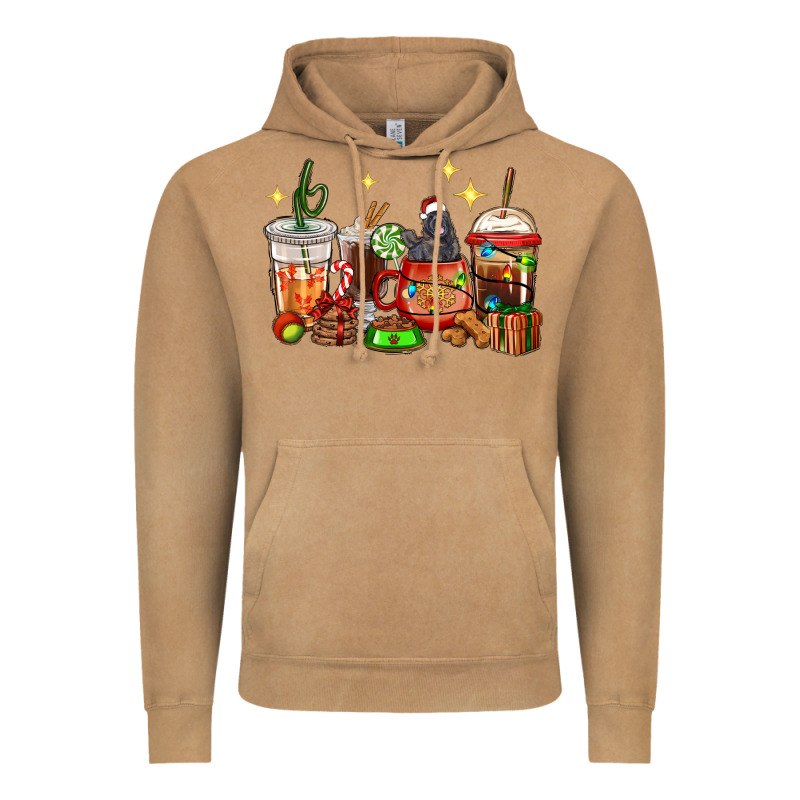 Christmas Coffee Cups With Labrador Vintage Hoodie by RanaPortraitStore | Teevron