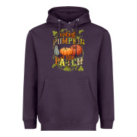 Plum Cutest pumpkin in the patch Heavyweight Hoodie - NancyCooperArtShop